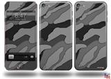 Camouflage Gray Decal Style Vinyl Skin - fits Apple iPod Touch 5G (IPOD NOT INCLUDED)