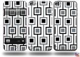 Squares In Squares Decal Style Vinyl Skin - fits Apple iPod Touch 5G (IPOD NOT INCLUDED)