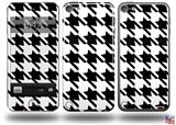 Houndstooth Black and White Decal Style Vinyl Skin - fits Apple iPod Touch 5G (IPOD NOT INCLUDED)