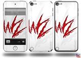 WraptorSkinz WZ on White Decal Style Vinyl Skin - fits Apple iPod Touch 5G (IPOD NOT INCLUDED)