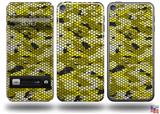 HEX Mesh Camo 01 Yellow Decal Style Vinyl Skin - fits Apple iPod Touch 5G (IPOD NOT INCLUDED)
