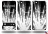 Lightning White Decal Style Vinyl Skin - fits Apple iPod Touch 5G (IPOD NOT INCLUDED)