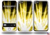 Lightning Yellow Decal Style Vinyl Skin - fits Apple iPod Touch 5G (IPOD NOT INCLUDED)