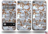 Rusted Metal Decal Style Vinyl Skin - fits Apple iPod Touch 5G (IPOD NOT INCLUDED)