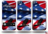 Ole Glory Bald Eagle Decal Style Vinyl Skin - fits Apple iPod Touch 5G (IPOD NOT INCLUDED)
