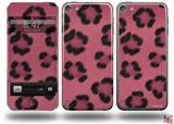 Leopard Skin Pink Decal Style Vinyl Skin - fits Apple iPod Touch 5G (IPOD NOT INCLUDED)