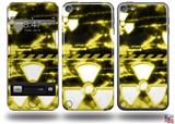 Radioactive Yellow Decal Style Vinyl Skin - fits Apple iPod Touch 5G (IPOD NOT INCLUDED)