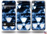 Radioactive Blue Decal Style Vinyl Skin - fits Apple iPod Touch 5G (IPOD NOT INCLUDED)