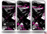 Abstract 02 Pink Decal Style Vinyl Skin - fits Apple iPod Touch 5G (IPOD NOT INCLUDED)