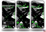 Abstract 02 Green Decal Style Vinyl Skin - fits Apple iPod Touch 5G (IPOD NOT INCLUDED)