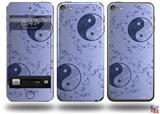 Feminine Yin Yang Blue Decal Style Vinyl Skin - fits Apple iPod Touch 5G (IPOD NOT INCLUDED)