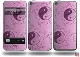 Feminine Yin Yang Purple Decal Style Vinyl Skin - fits Apple iPod Touch 5G (IPOD NOT INCLUDED)