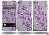 Victorian Design Purple Decal Style Vinyl Skin - fits Apple iPod Touch 5G (IPOD NOT INCLUDED)