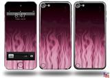 Fire Pink Decal Style Vinyl Skin - fits Apple iPod Touch 5G (IPOD NOT INCLUDED)
