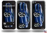 2010 Camaro RS Blue Decal Style Vinyl Skin - fits Apple iPod Touch 5G (IPOD NOT INCLUDED)