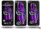 2010 Camaro RS Purple Decal Style Vinyl Skin - fits Apple iPod Touch 5G (IPOD NOT INCLUDED)
