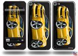 2010 Camaro RS Yellow Decal Style Vinyl Skin - fits Apple iPod Touch 5G (IPOD NOT INCLUDED)