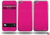 Solids Collection Fushia Decal Style Vinyl Skin - fits Apple iPod Touch 5G (IPOD NOT INCLUDED)