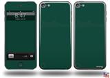 Solids Collection Hunter Green Decal Style Vinyl Skin - fits Apple iPod Touch 5G (IPOD NOT INCLUDED)