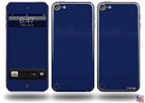 Solids Collection Navy Blue Decal Style Vinyl Skin - fits Apple iPod Touch 5G (IPOD NOT INCLUDED)