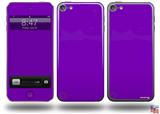 Solids Collection Purple Decal Style Vinyl Skin - fits Apple iPod Touch 5G (IPOD NOT INCLUDED)
