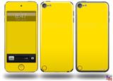 Solids Collection Yellow Decal Style Vinyl Skin - fits Apple iPod Touch 5G (IPOD NOT INCLUDED)