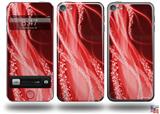 Mystic Vortex Red Decal Style Vinyl Skin - fits Apple iPod Touch 5G (IPOD NOT INCLUDED)