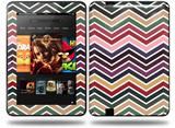 Zig Zag Colors 02 Decal Style Skin fits Amazon Kindle Fire HD 8.9 inch