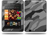 Camouflage Gray Decal Style Skin fits Amazon Kindle Fire HD 8.9 inch