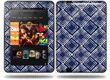 Wavey Navy Blue Decal Style Skin fits Amazon Kindle Fire HD 8.9 inch