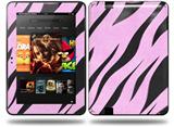 Zebra Skin Pink Decal Style Skin fits Amazon Kindle Fire HD 8.9 inch