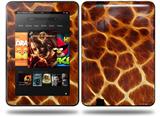 Fractal Fur Giraffe Decal Style Skin fits Amazon Kindle Fire HD 8.9 inch