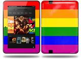 Rainbow Stripes Decal Style Skin fits Amazon Kindle Fire HD 8.9 inch