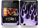 Metal Flames Purple Decal Style Skin fits Amazon Kindle Fire HD 8.9 inch