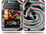 Alecias Swirl 02 Decal Style Skin fits Amazon Kindle Fire HD 8.9 inch