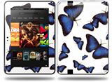 Butterflies Blue Decal Style Skin fits Amazon Kindle Fire HD 8.9 inch