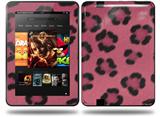 Leopard Skin Pink Decal Style Skin fits Amazon Kindle Fire HD 8.9 inch