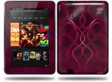 Abstract 01 Pink Decal Style Skin fits Amazon Kindle Fire HD 8.9 inch