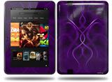 Abstract 01 Purple Decal Style Skin fits Amazon Kindle Fire HD 8.9 inch