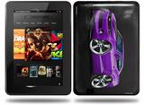 2010 Camaro RS Purple Decal Style Skin fits Amazon Kindle Fire HD 8.9 inch