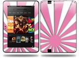 Rising Sun Japanese Flag Pink Decal Style Skin fits Amazon Kindle Fire HD 8.9 inch