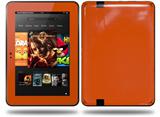 Solids Collection Burnt Orange Decal Style Skin fits Amazon Kindle Fire HD 8.9 inch