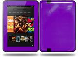 Solids Collection Purple Decal Style Skin fits Amazon Kindle Fire HD 8.9 inch