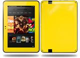 Solids Collection Yellow Decal Style Skin fits Amazon Kindle Fire HD 8.9 inch