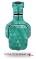 Triangle Mosaic Seafoam Green Decal Style Skin (fits Tritton AX Pro Gaming Headphones - HEADPHONES NOT INCLUDED) 