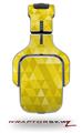 Triangle Mosaic Yellow Decal Style Skin (fits Tritton AX Pro Gaming Headphones - HEADPHONES NOT INCLUDED) 