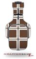 Squared Chocolate Brown Decal Style Skin (fits Tritton AX Pro Gaming Headphones - HEADPHONES NOT INCLUDED) 