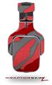 Camouflage Red Decal Style Skin (fits Tritton AX Pro Gaming Headphones - HEADPHONES NOT INCLUDED) 