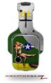 WWII Bomber Plane Pin Up Girl Decal Style Skin (fits Tritton AX Pro Gaming Headphones - HEADPHONES NOT INCLUDED) 