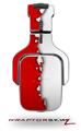Ripped Colors Red White Decal Style Skin (fits Tritton AX Pro Gaming Headphones - HEADPHONES NOT INCLUDED) 